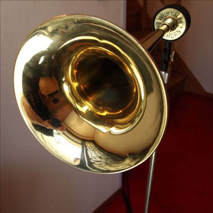 Wurlitzer-Brasshorn 21-inch auxiliary speaker